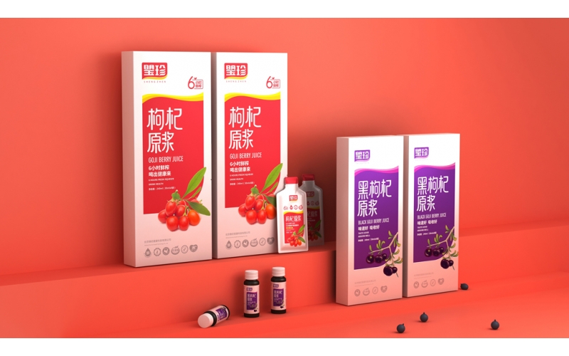 枸杞原漿包裝設(shè)計 枸杞飲品包裝設(shè)計